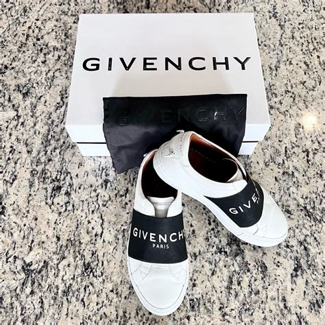 givenchy white & black urban street sneakers|givenchy white sneakers women.